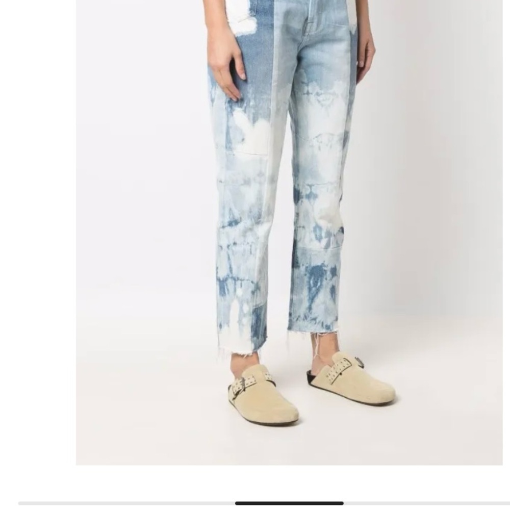 frame patchwork denim jeans great condition